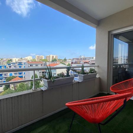 T3 Climatise Villa Juana Avec Parking Et Proche Plage Antibes Exterior foto